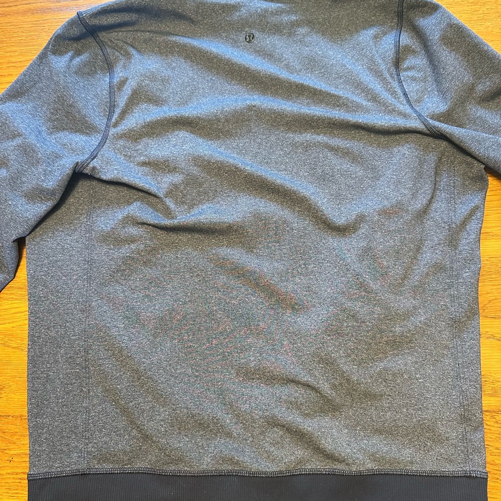 Lululemon Post Gravity Jacket Mens Small Heathered Inkwell - Picture 7 of 8